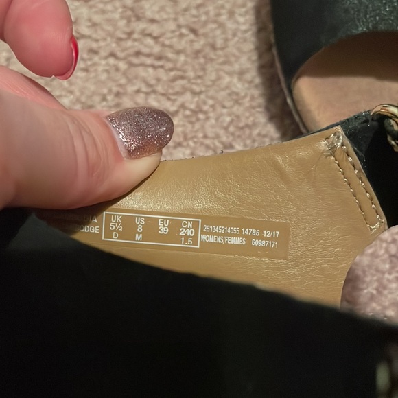 Black wedge shoes from Clark’s - Picture 5 of 7